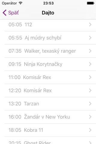TV Program pre Slovensko screenshot 3