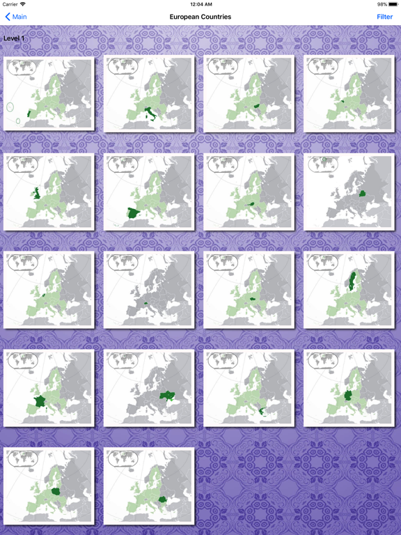 Countries Quiz: Maps and Flags screenshot 2