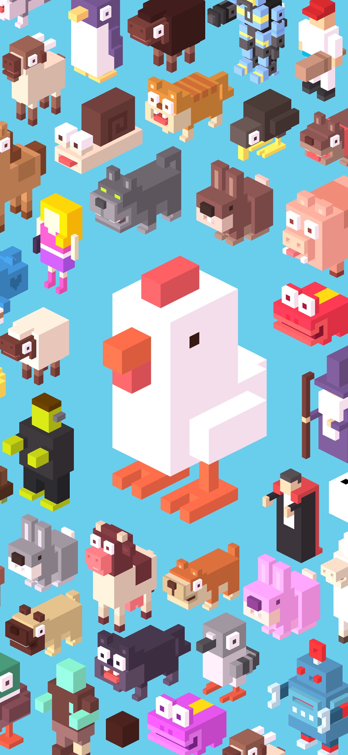 Screenshot do app Crossy Road