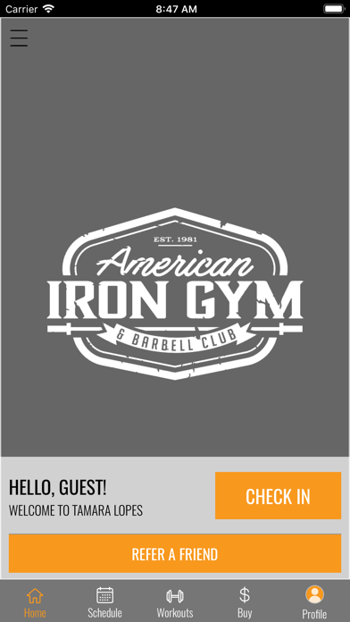 American Iron Gym screenshot 2