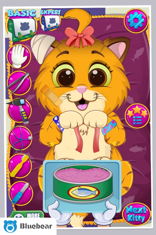 Kitty Cat Doctor  - kids game screenshot 2