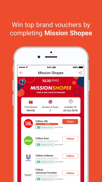 ShopeeMY 10.10 Brands Festival screenshot-4