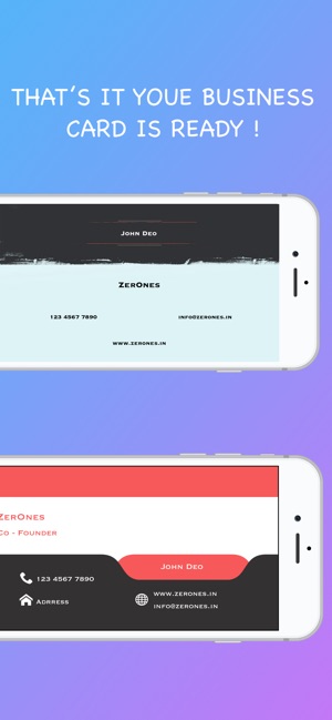 Ibusiness Card Maker On The App Store