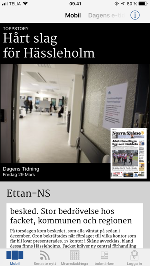 Norra Skåne e-tidning(圖1)-速報App