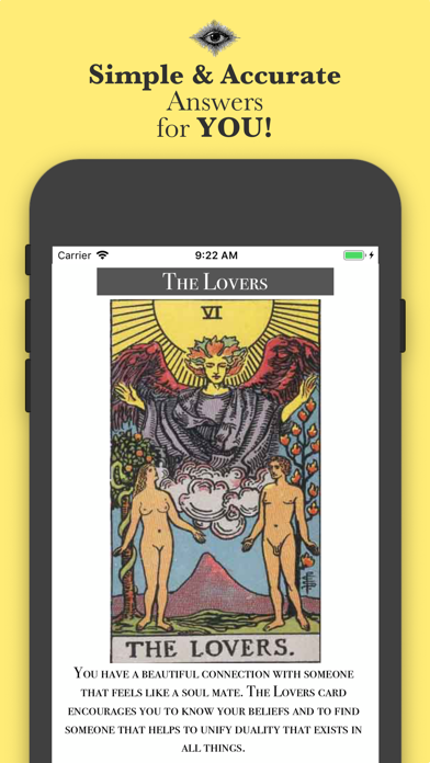 Tarot Card Reading Moon Witch screenshot 3