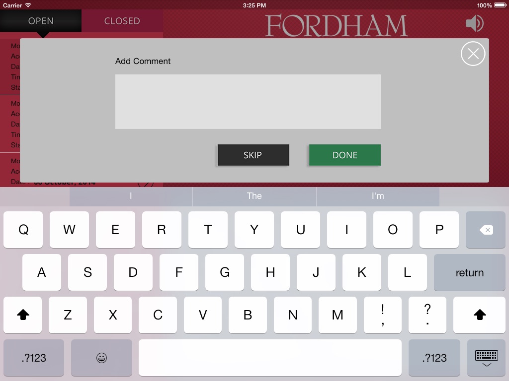Fordham-SafeappAdmin screenshot 3