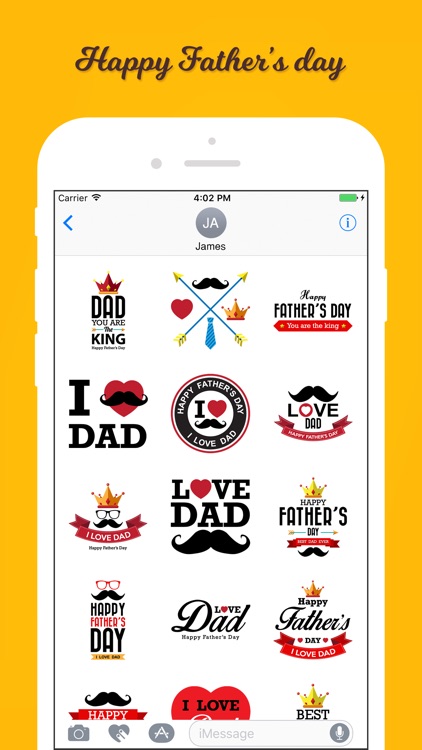 Funny Father's Day Stickers