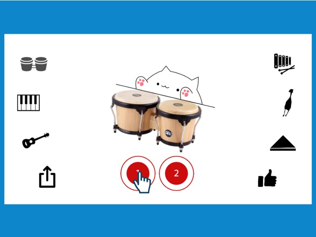 Bongo Cat Musical Instruments On The App Store - roblox bongo cat mania