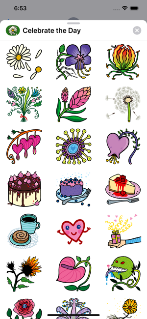 Celebrate the Day Stickers(圖2)-速報App