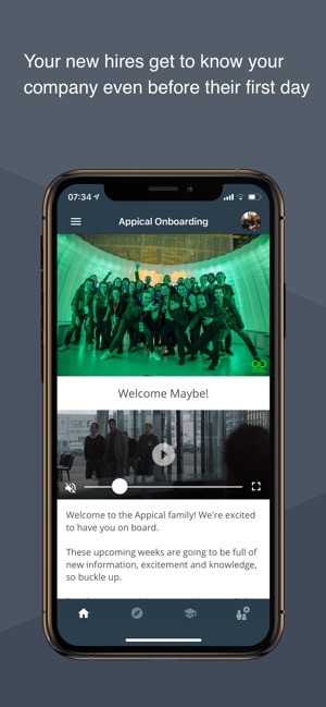 Appical, the onboarding app