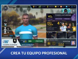 Captura 2 Tennis Manager Mobile iphone