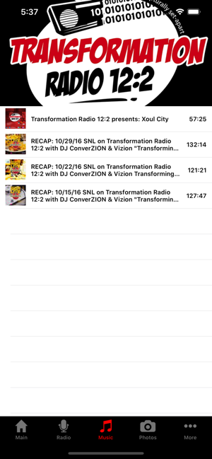 Transformation Radio(圖2)-速報App