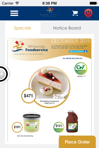 Whitsunday Foodservice screenshot 4