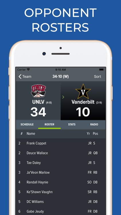 UNLV Football Schedules screenshot-8