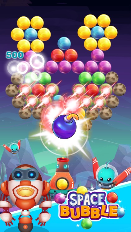 Bubble Shooter - Space screenshot-3