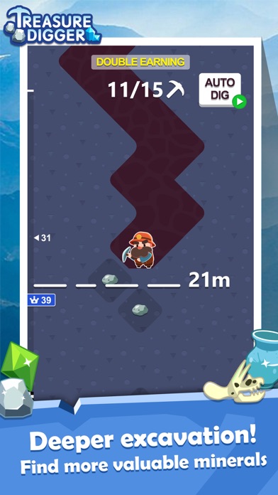 Treasure Digger:Miner! screenshot 4