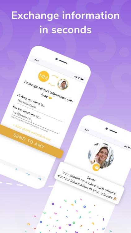 HiHello Digital Business Cards screenshot-7