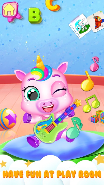 My Unicorn Pet Nanny House screenshot-3