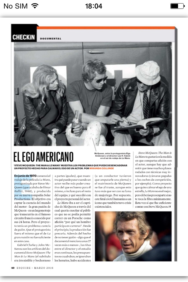 Esquire España screenshot 3