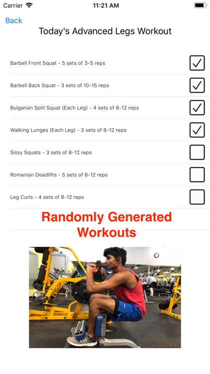 Iron Workout screenshot-3