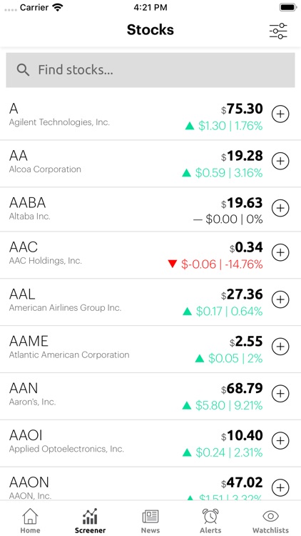 StockClock Market Data