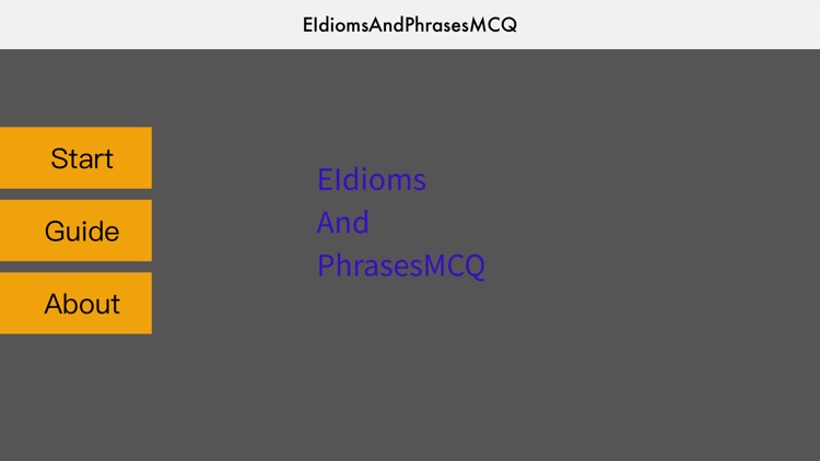 EIdiomsAndPhrasesMCQ