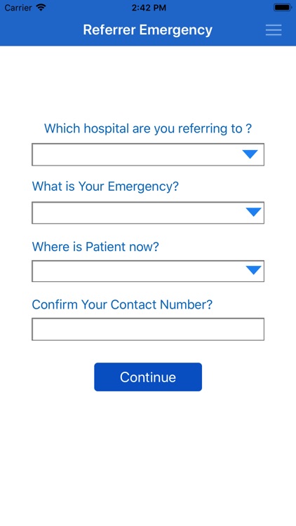 Emergency Surgery Referral App