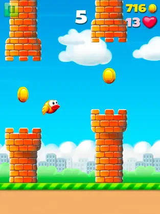 Captura 3 Pájaro Vuela & Saltando juego iphone