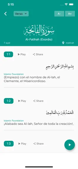 Game screenshot Quran Spanish apk