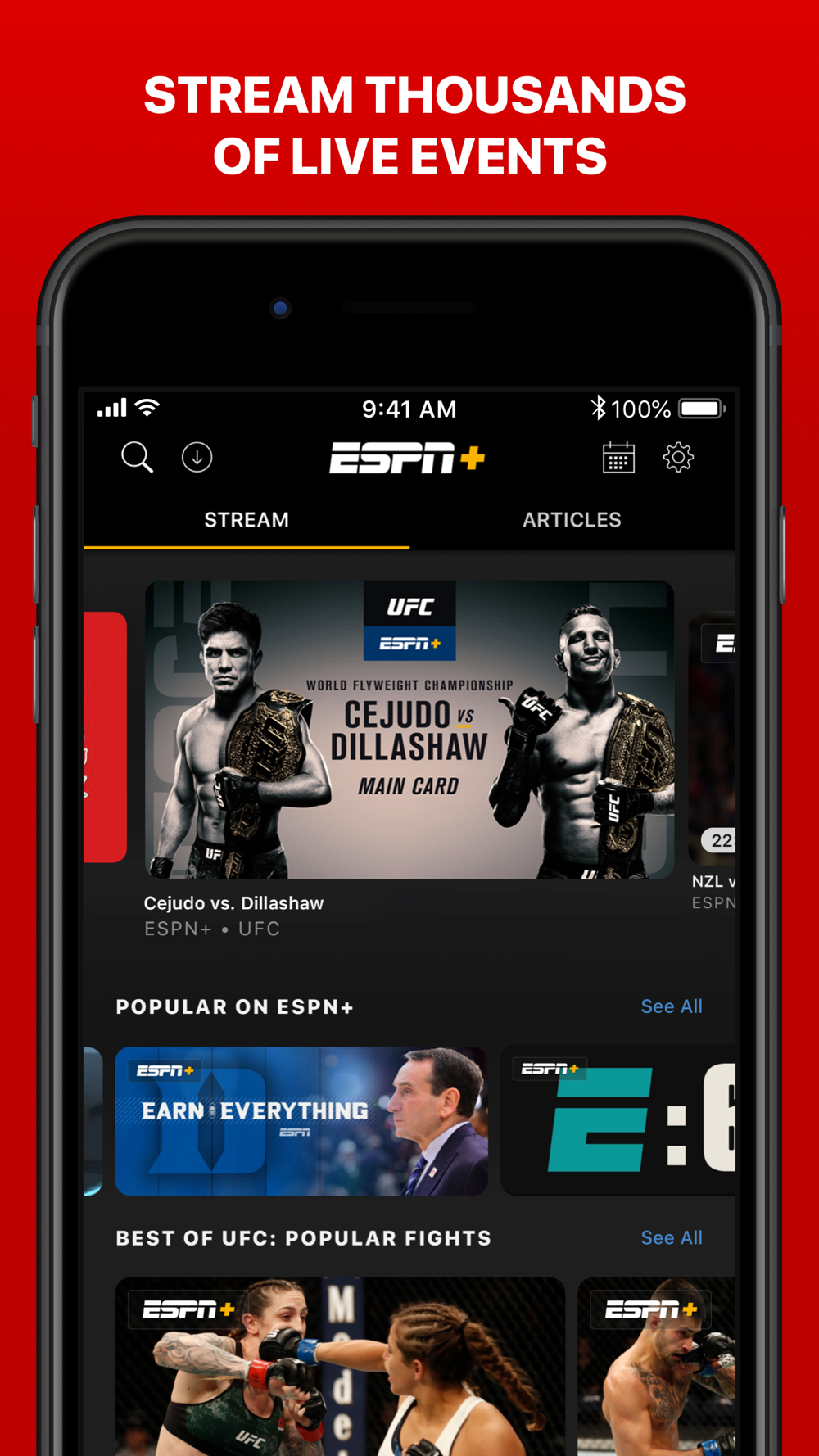 ESPN Live Sports Scores Free Download App for iPhone