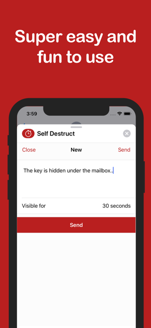 Self-Destructing Messages(圖4)-速報App