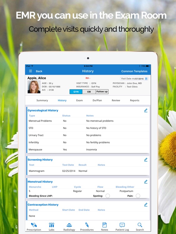 nAble Ob/Gyn EMR screenshot-3