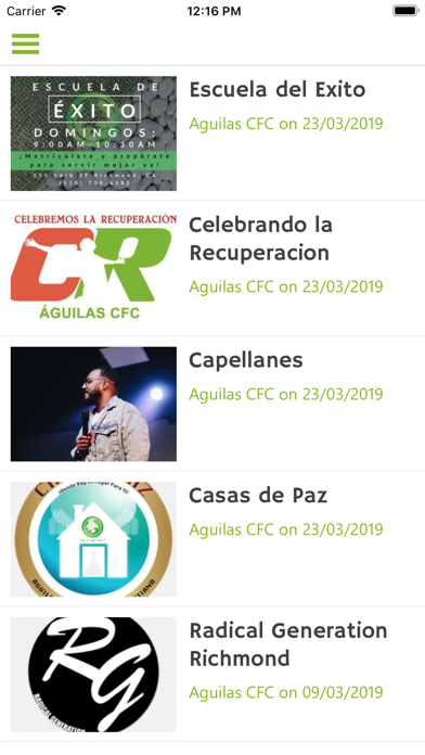 Aguilas CFC-R screenshot 3