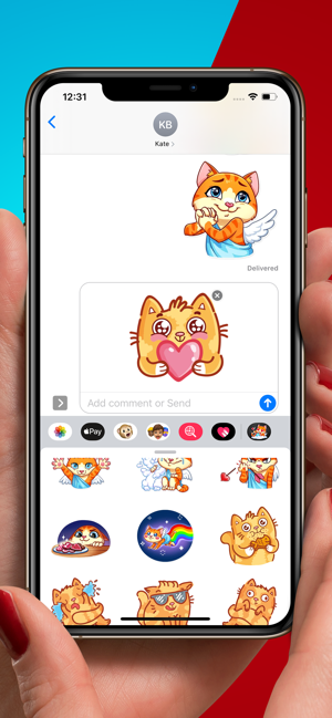 Animated Cats Stickers Emoji(圖5)-速報App