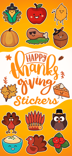 Thanksgiving Day Stickers *(圖1)-速報App