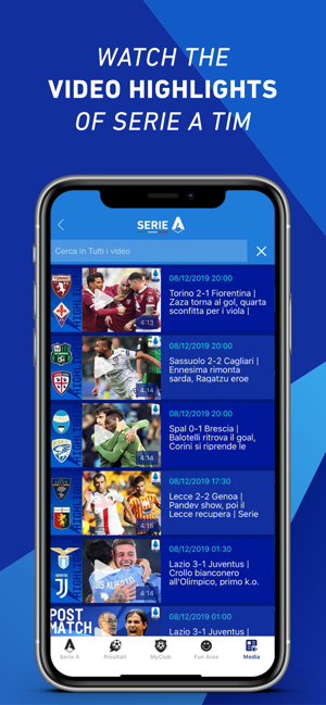 Lega Serie A - Official app(圖5)-速報App