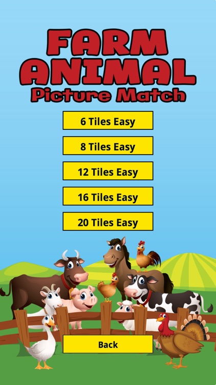 Farm Animal Picture Match screenshot-3
