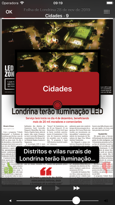 Folha de Londrina Digital screenshot 2
