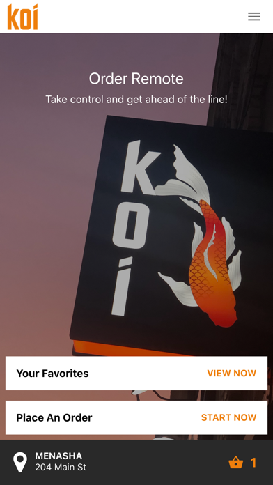 Koi Coffee and Tea screenshot 2