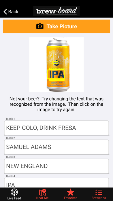 Brew Board screenshot 2