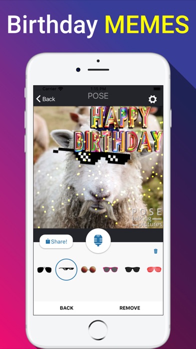 How to cancel & delete POSE: Talking Pictures from iphone & ipad 4