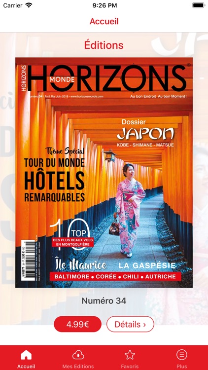 HORIZONS MONDE MAGAZINE