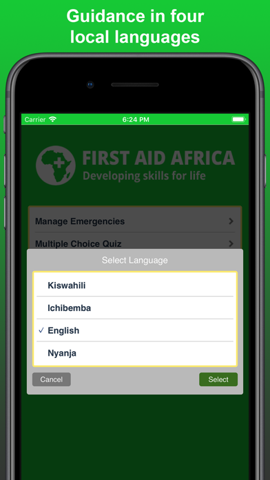 How to cancel & delete First Aid Africa from iphone & ipad 2