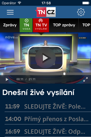 TN.cz screenshot 2