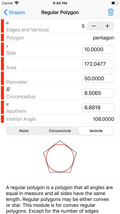 Geometry Calculator++ screenshot-8