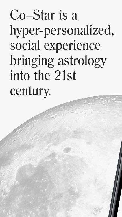 Co–Star Personalized Astrology