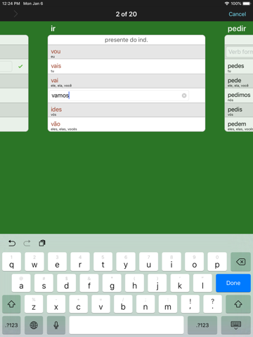 Portuguese Verbs & Conjugation - náhled