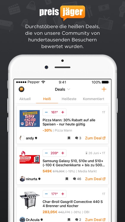 Preisjäger – Gutscheine, Deals