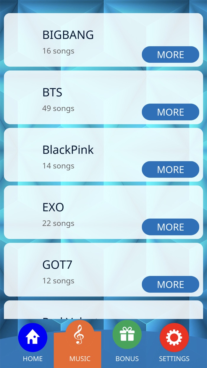 KPOP Piano Magic Tiles
