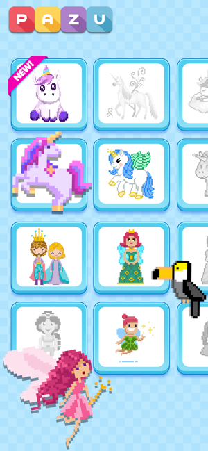 Pixel art coloring for kids(圖4)-速報App